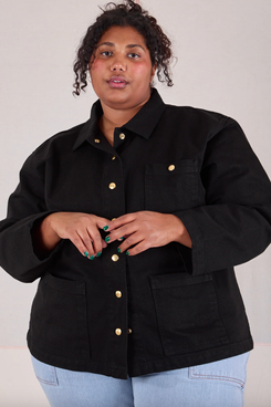 plus size black dress coat Short Plus Size Dress Jacket R&M Richards 2342W main image 1