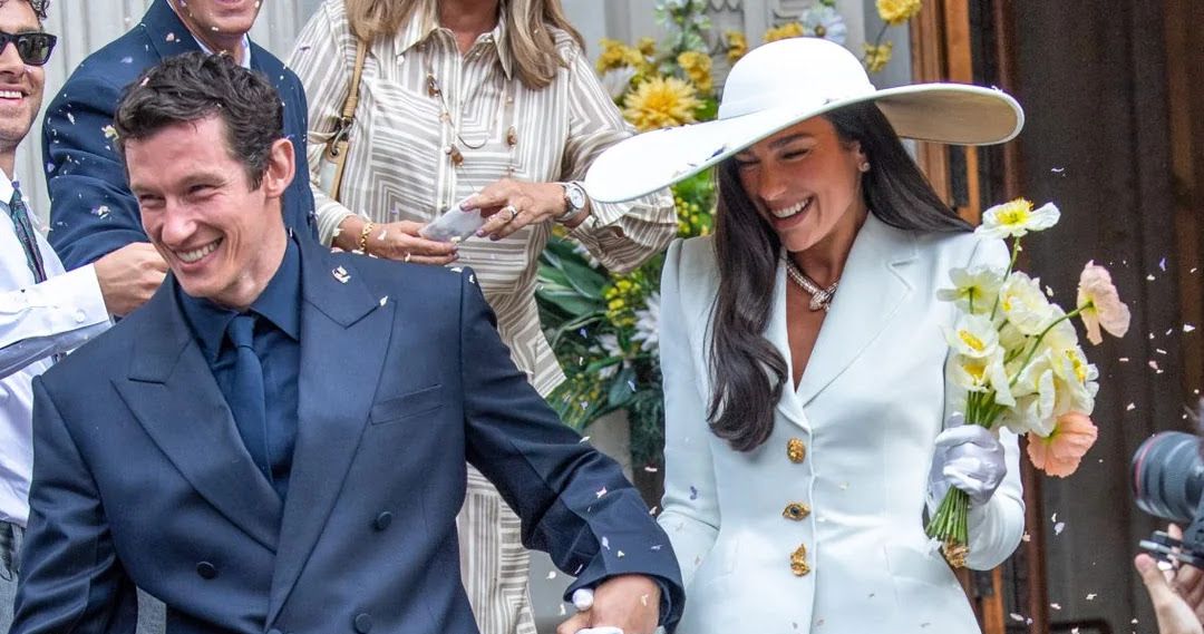 Dua Lipa and Callum Turner Had the Most British Wedding Ever