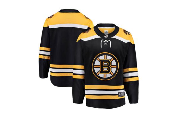 Youth Boston Bruins Fanatics Branded Black Breakaway Home Jersey