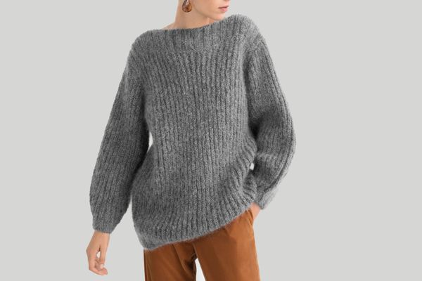 Oversized Wool Blend Sweater