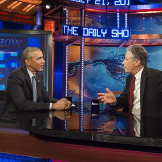 US-POLITICS-OBAMA-DAILY SHOW