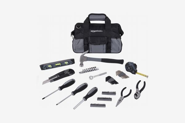 AmazonBasics Home Repair Kit, 65-Piece