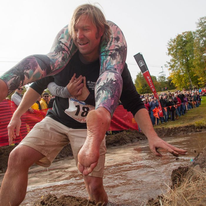 Now Introducing The Finnish Sport of Wife-Carrying picture