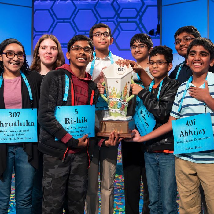 National Spelling Bee Winners