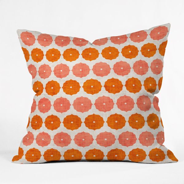 Holli Zollinger Indoor / Outdoor Floral Throw Pillow