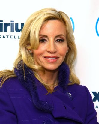 Camille Grammer visits SiriusXM Studios