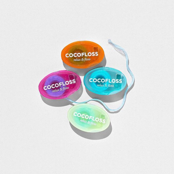 Cocofloss Woven Dental Floss 4-Pack Minis