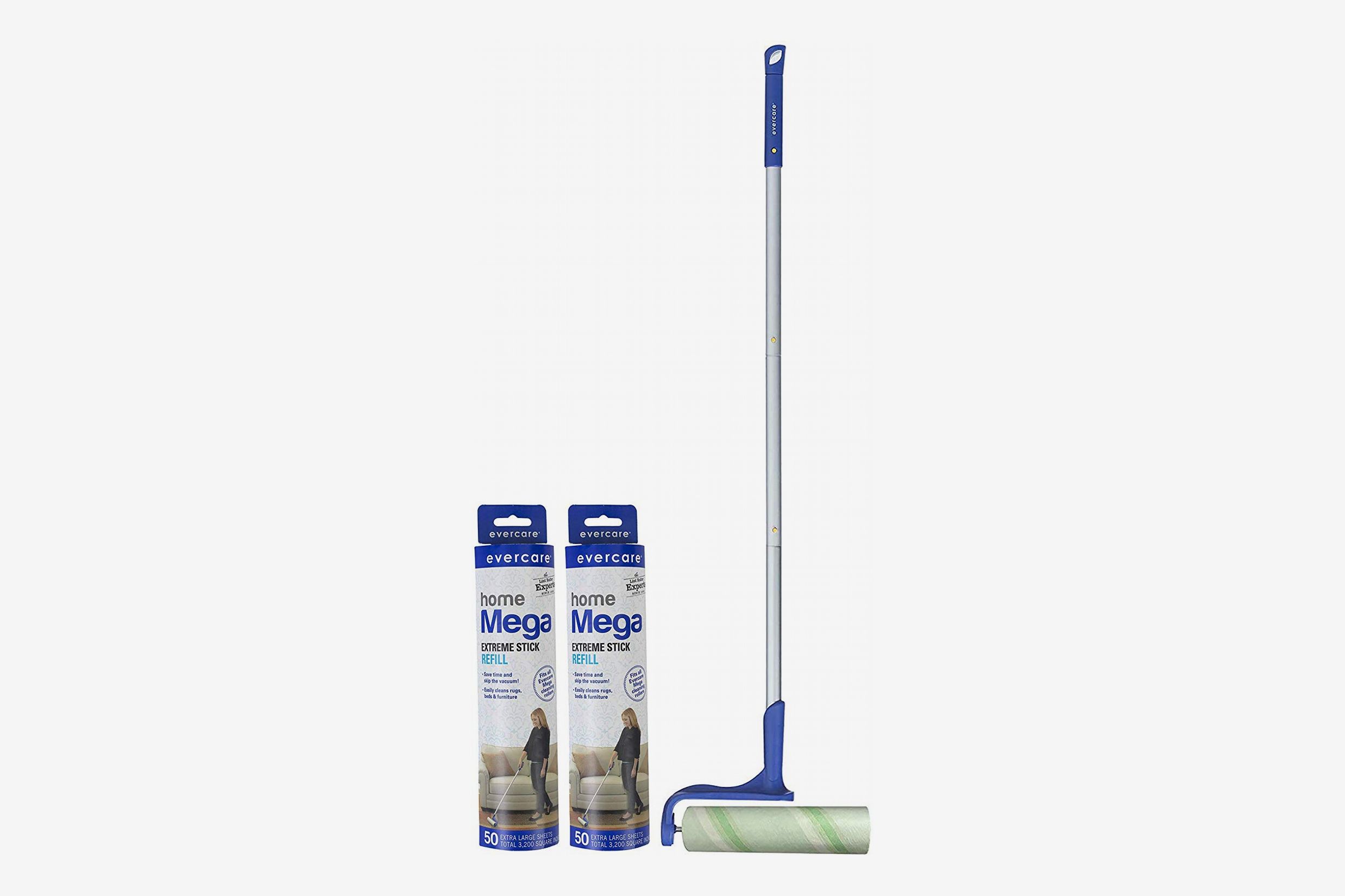 2 Pack Spic and Span 3 Pack Lint Rollers Dust Pet Hair Remover