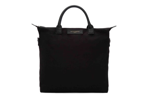 Want Les Essentiels Black Canvas O’Hare Tote