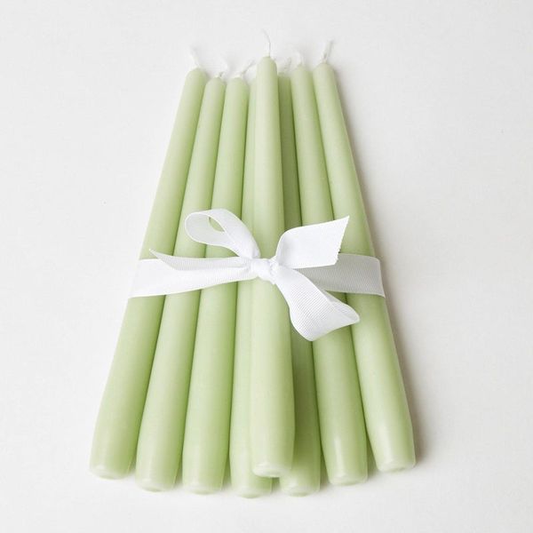 Spring Green Candles