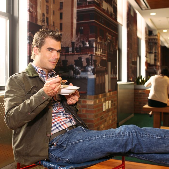 Acheson, kicking back at Google with a little stew.