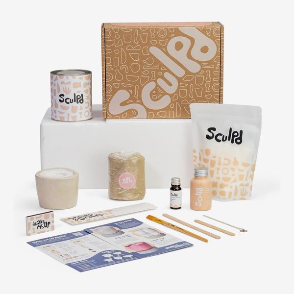 Sculpd Candle-Making Pottery Kit With Air-Dry Clay