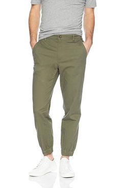 Amazon Essentials Men’s Straight-fit Jogger Pant in Olive