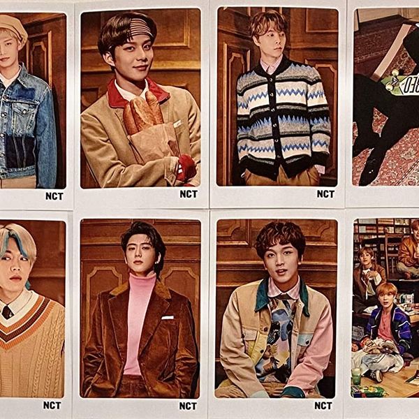 FANCY105 NCT Kpop Mini Post Card Photocards, Pack of 56