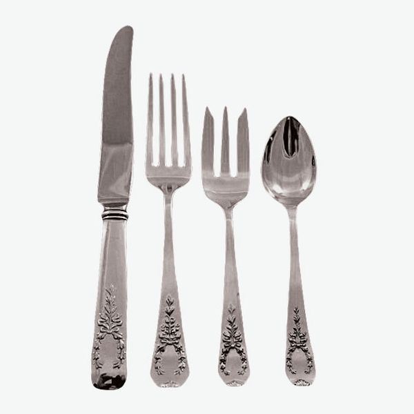 Madam Jumel by Whiting Sterling-Silver Flatware Set, 35-Piece Service for Eight