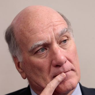 White House Chief of Staff William Daley listens to U.S. President Barack Obama during a news conference at the Brady Press Briefing Room at the White House July 11, 2011 in Washington, DC. President Obama discussed the ongoing budget and debit limit negotiations with Congressional Republicans and Democrats. (Photo by Chip Somodevilla/Getty Images)