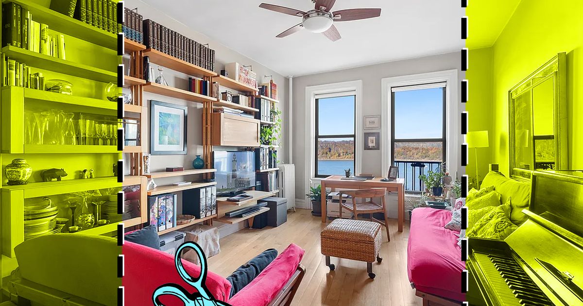 A Hudson Heights One-Bed With River Views (and a Washer-Dryer) for $565,000