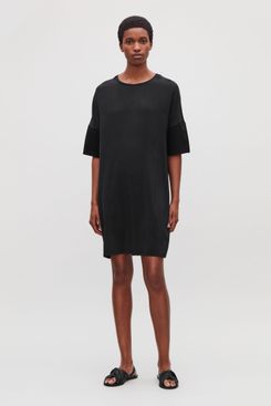 Cos Silk Jersey T-Shirt Dress