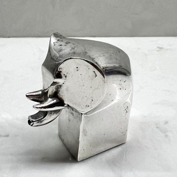 Vintage Gunnar Cyren Dansk Silver Plate Elephant