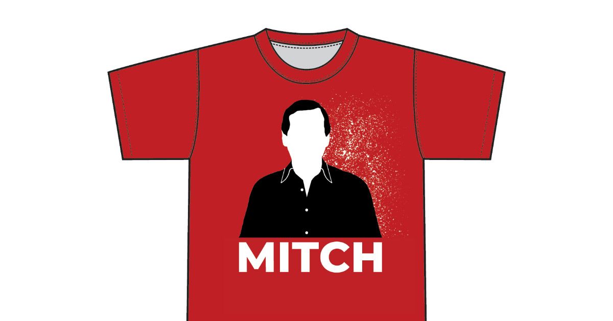 McConnell Is Selling ‘Cocaine Mitch’ Shirts in Kentucky