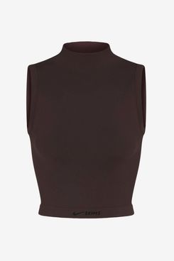 NikeSkims Mock-Neck Bra Top