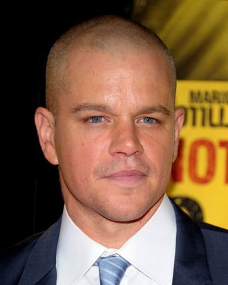 Actor Matt Damon.