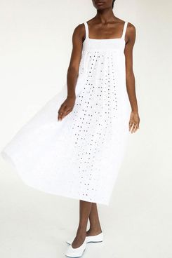 Tach Clothing Carmen Knit-Broderie Maxi Dress