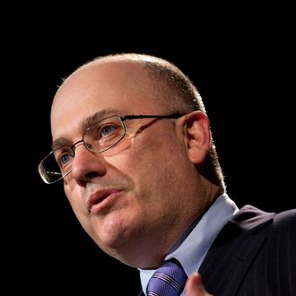 Steven 'Steve' Cohen, chairman and chief executive officer of SAC Captial Advisors LP, speaks during the Robin Hood Veterans Summit in New York, U.S., on Monday, May 7, 2012. The one-day summit discusses transitioning the country's armed forces personnel back to civilian life. 