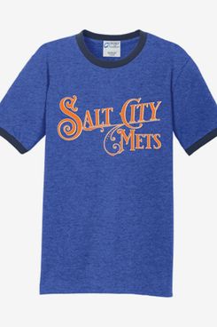 Syracuse Mets Salt City Mets Royal Ringer Tee