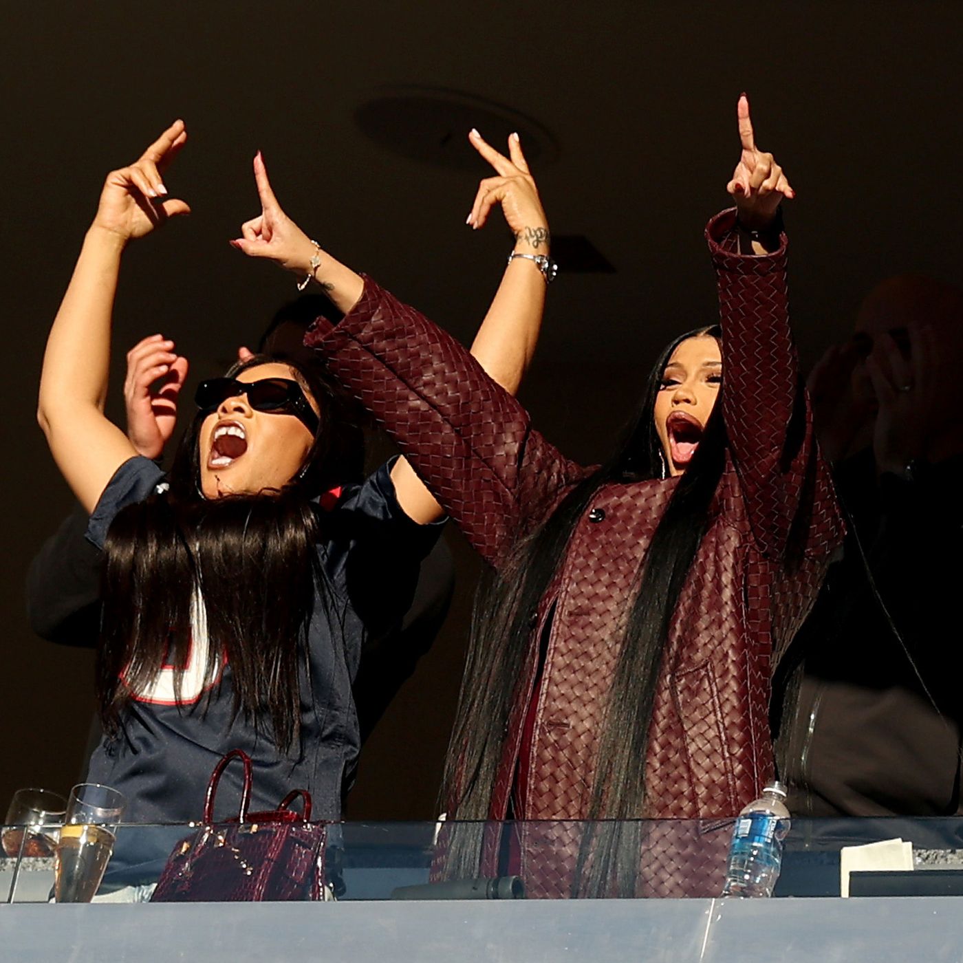 Cardi B Debuts Her WAG Style To Cheer on Stefon Diggs