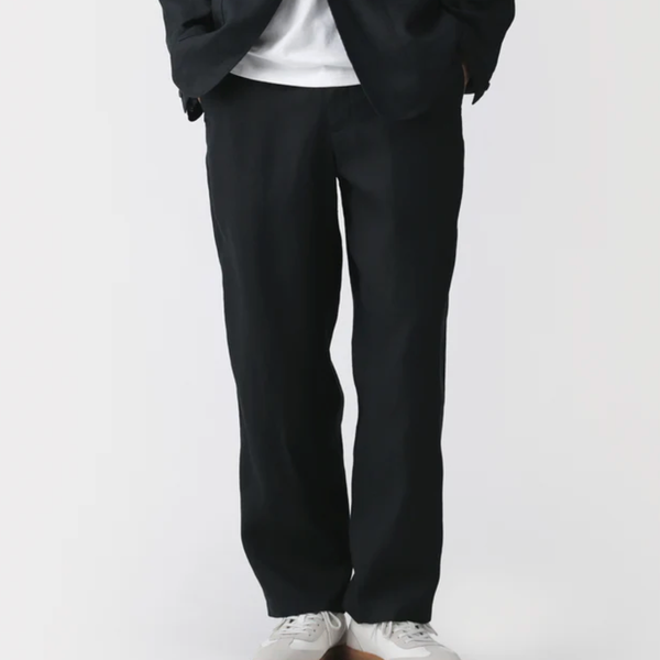 Muji Linen Tapered Pants