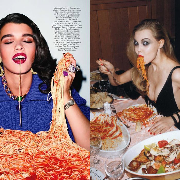 Terry Richardson Is All About Spaghetti 