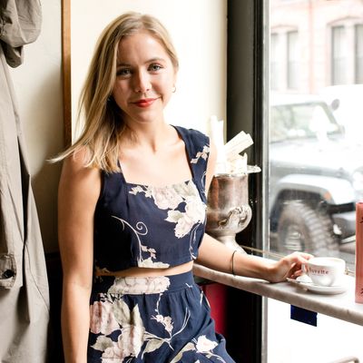 Danler at Buvette, where she waited tables while writing her book.