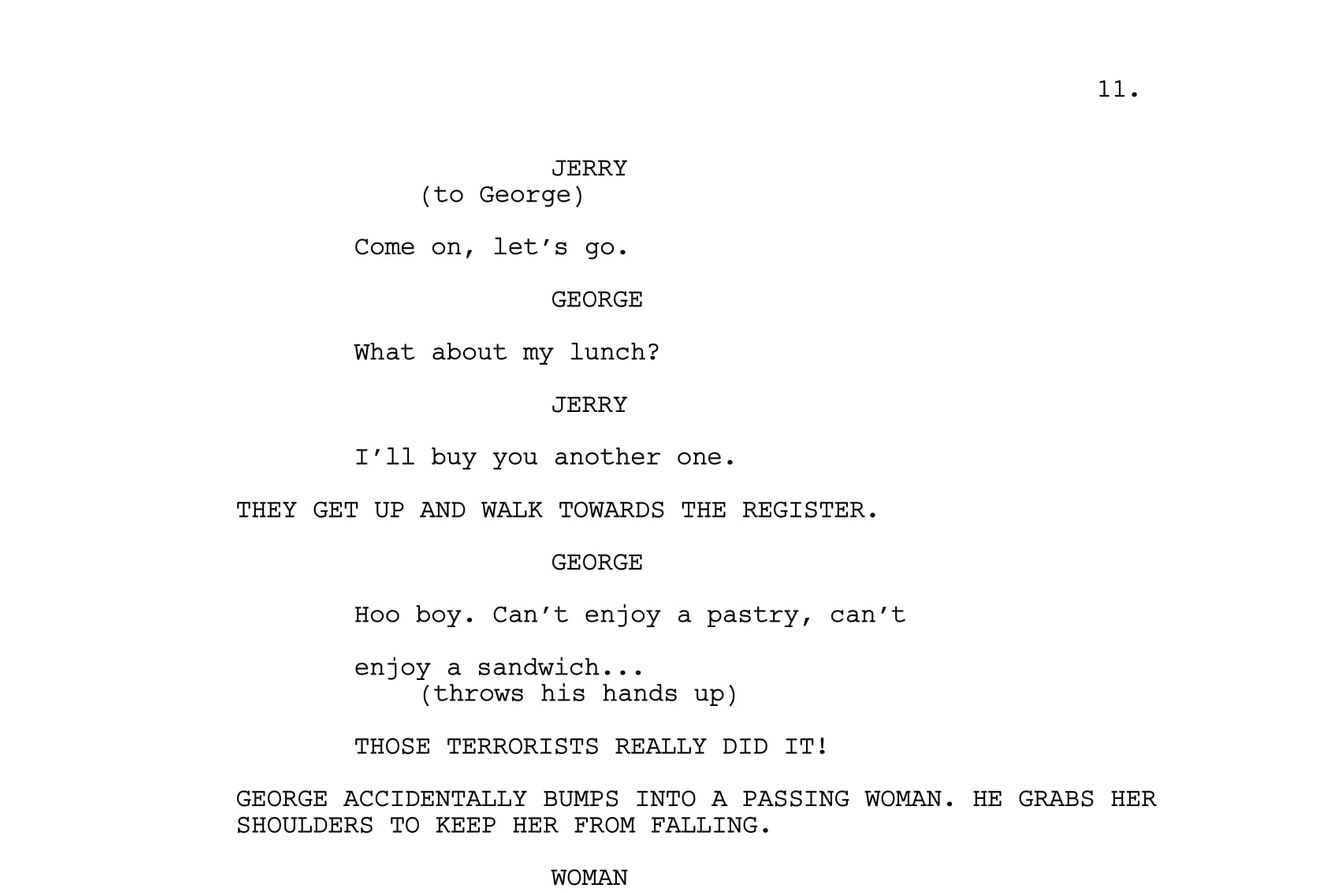 This ‘seinfeld’ 9 11 Spec Script Is Insane And Incredible