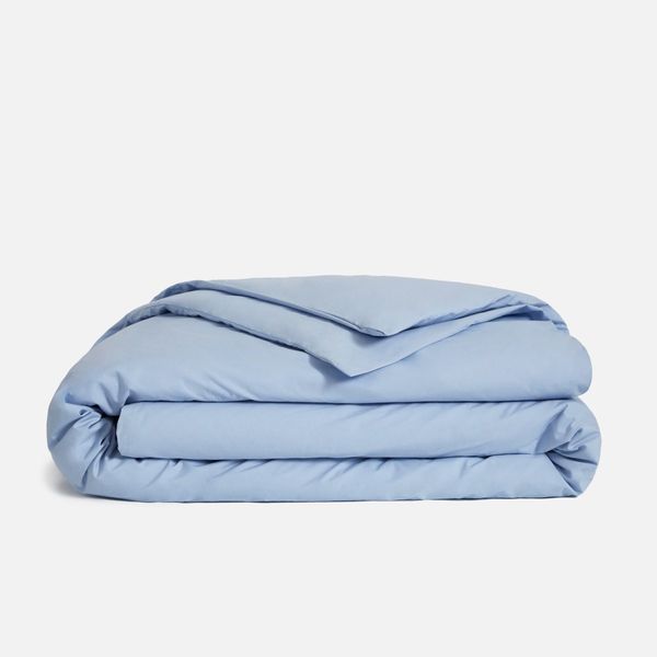 Brooklinen Classic Percale Duvet Cover in Sky Blue