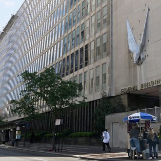 The John Weld Peck Federal Building, shown Tuesday, May 14, 2013, in Cincinnati, houses the main offices for the Internal Revenue Service in the city. The IRS apologized Friday for what it acknowledged was 