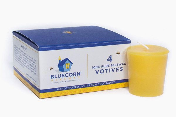 Bluecorn Beeswax Votives