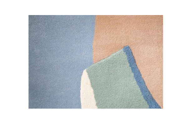 Best Area Rugs Under 500 The Strategist, David Turquoise Blue Grey Beige Area Rug
