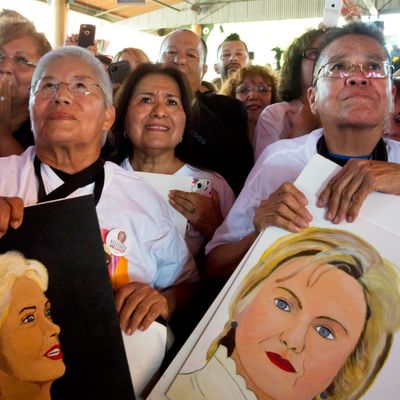 USA - Politics - Hillary Clinton Campaigns in Texas