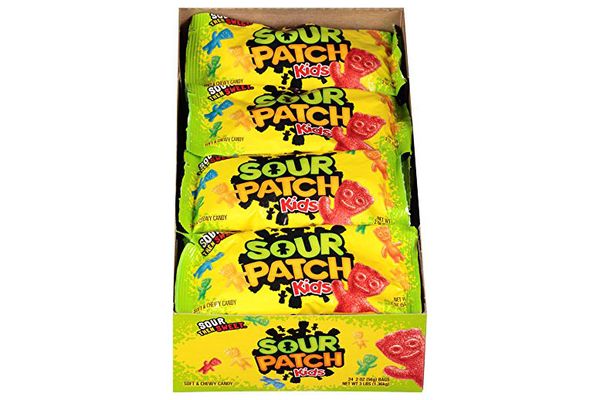 Sour Patch Kids Sweet and Sour Gummy Candy (Original, 2-Ounce Bag, Pack of 24)