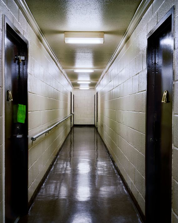 The sixth floor of the Carter G. Woodson Houses in Brownsville, Brooklyn.