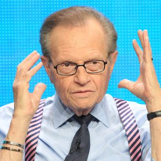 BEVERLY HILLS, CA - JULY 31: Larry King of the television show 