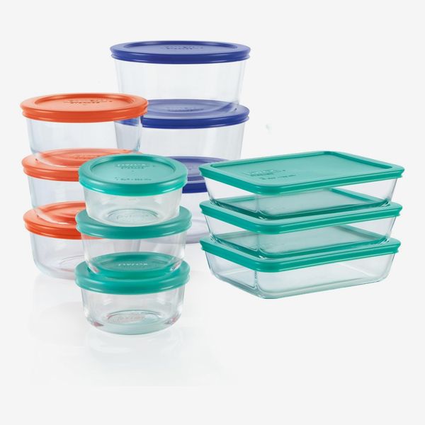 Pyrex Simply Store Glass Food Storage Containers - 12-Pack