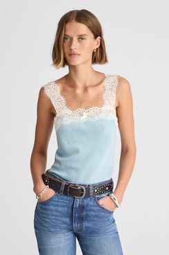 Alexa Chung for Madewell Charlotte Satin Camisole