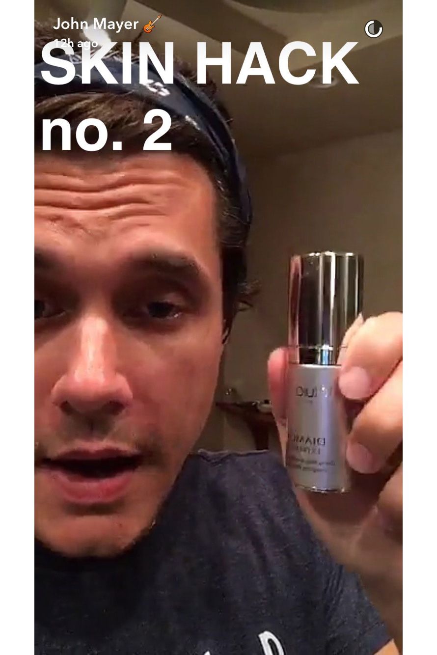 John Mayer Is Now a Beauty Vlogger