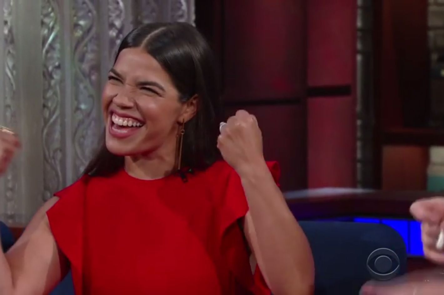 America Ferrera Did a Triathlon the Same Night She Attended a Pre-Emmys  Party, So, You Know, She Might Be Batman