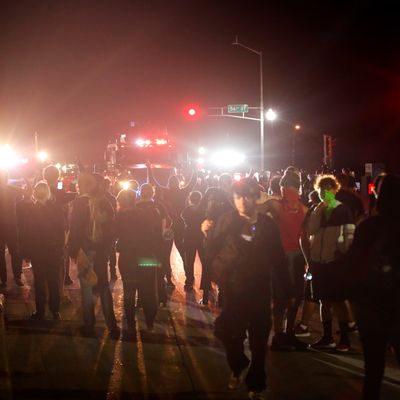 Protests for Jacob Blake spill into their third night in Kenosha, Wisconsin.