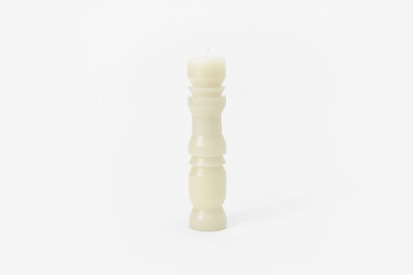 Areaware Large Totem Candle, White