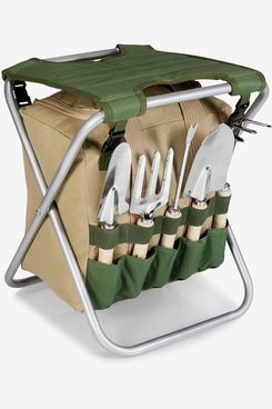 Best Mother’s Day Gifts Under $200 Picnic Time Gardener 7-Piece Folding Seat & Tool Kit