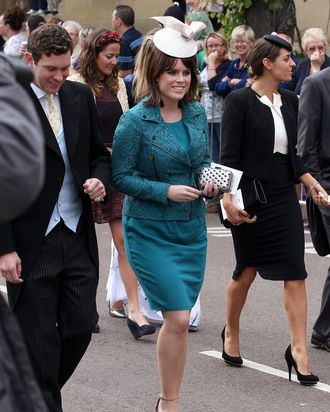 Princess Eugenie and Beatrice.